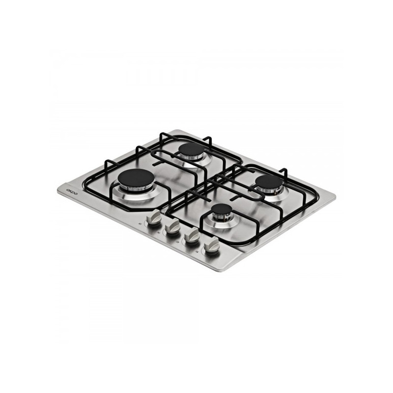 Газовая варочная панель Akpo PGA 604 LXE Inox вид сбоку