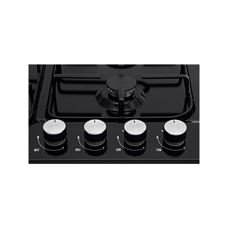 Газовая варочная панель Akpo PGA 604 LXE-2 Black панель управления