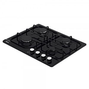 Газовая варочная панель Akpo PGA 604 LXE-2 Black вид сбоку