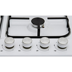 Газовая варочная панель Akpo PGA 604 LXE-3 White панель управления