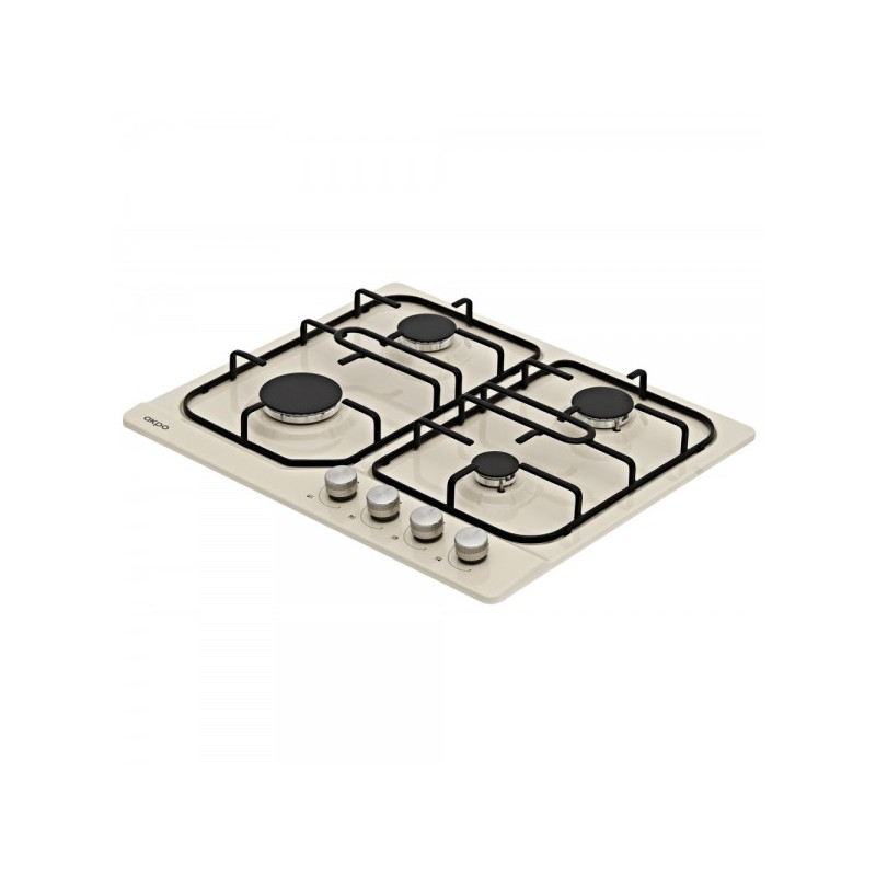 Газовая варочная панель Akpo PGA 604 LXE-4 Ivory вид сбоку