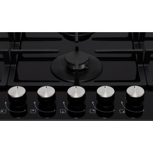 Газовая варочная панель Akpo PGA 905 WGC-T Black панель  управления