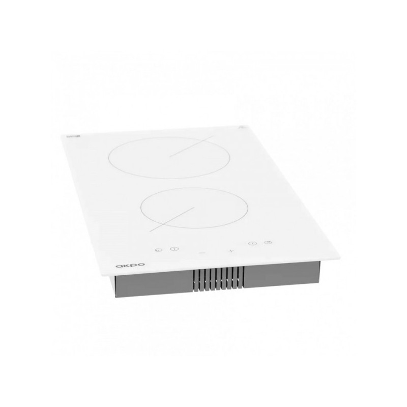 Электрическая варочная панель Akpo PKA 30 830 WH White вид сбоку