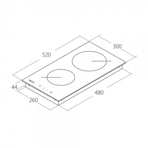 Электрическая варочная панель Akpo PKA 30 830 WH White схема
