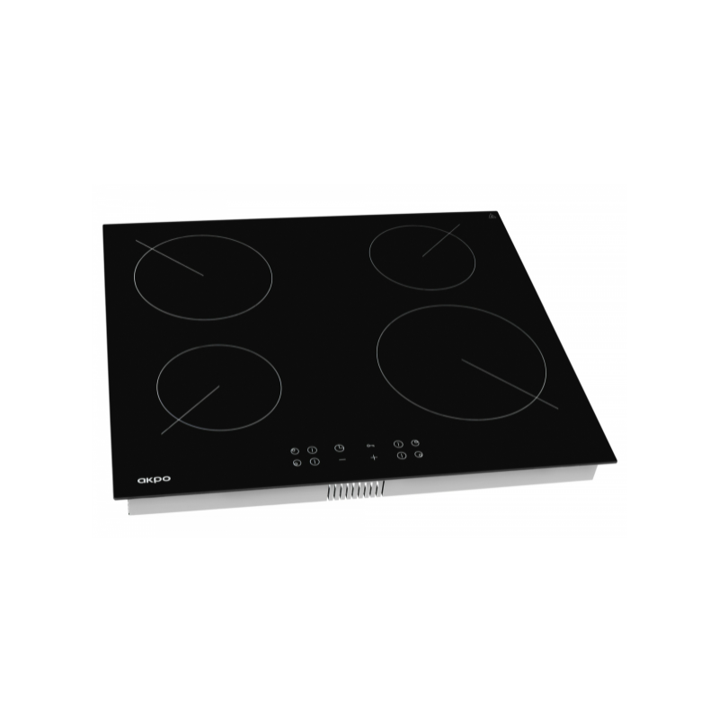Электрическая варочная панель Akpo PKA 58 008 Black вид спереди