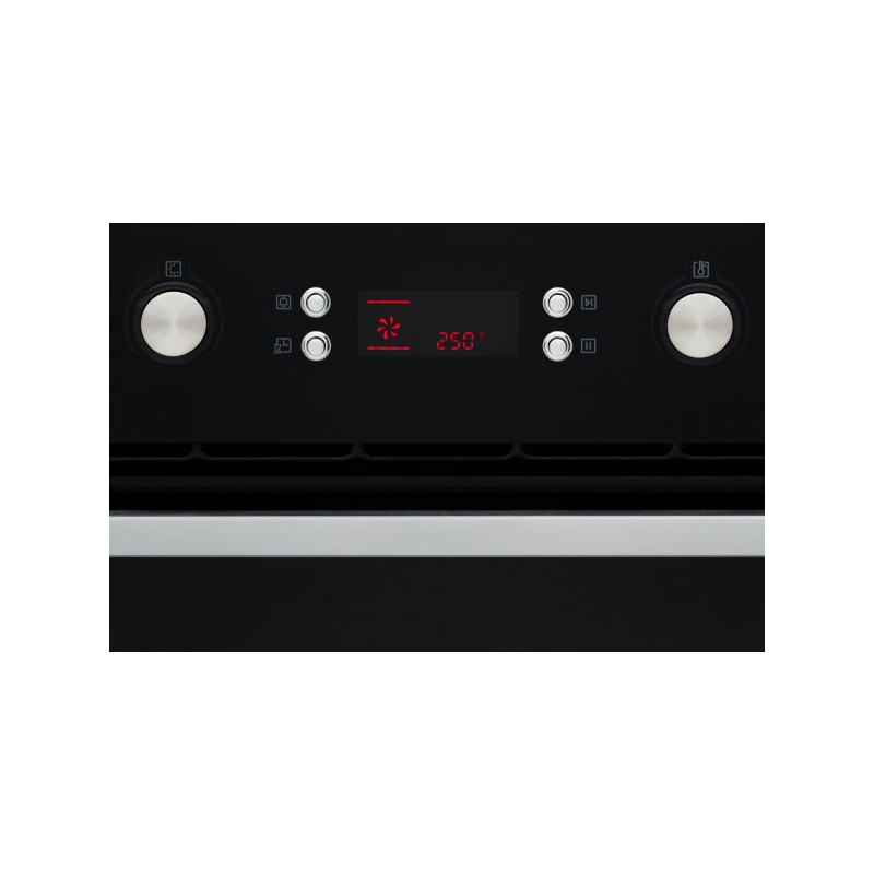 Электрический духовой шкаф Akpo PEA 7008 MED01 BL Black панель управления