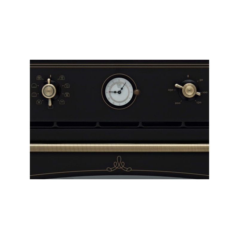 Электрический духовой шкаф Akpo PEA 7009 MRT BL Black панель управления