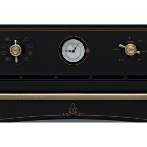 Электрический духовой шкаф Akpo PEA 7009 MRT BL Black панель управления