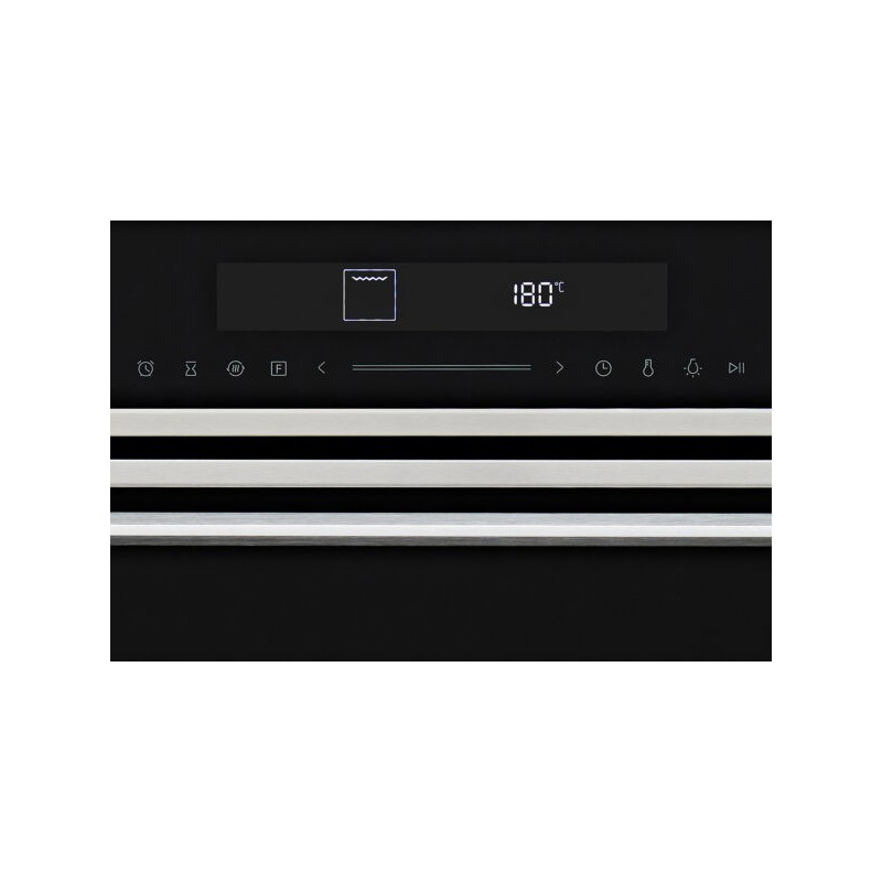 Электрический духовой шкаф Akpo PEA 7213 SSD07 BL Black панель управления