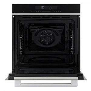 Электрический духовой шкаф Akpo PEA 7213 SSD07 BL Black вид спереди