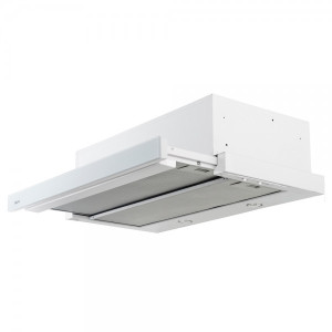 Вытяжка Akpo Light Eco Glass Twin 50 WK-7 Whiteв открытом состоянии