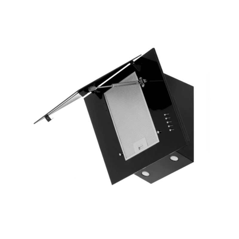 Вытяжка Akpo Mirt Eco 60 WK-4 Black в открытом состоянии