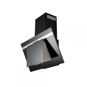 Вытяжка Akpo Nero Line Eco 50 WK-4 Black в открытом состоянии