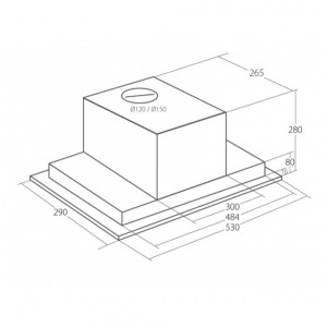Вытяжка Akpo Neva II 60 WK-10 Inox c[tvf