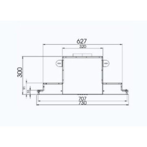 Вытяжка Akpo Neva Glass II 80 WK-10 Black/Inox схема
