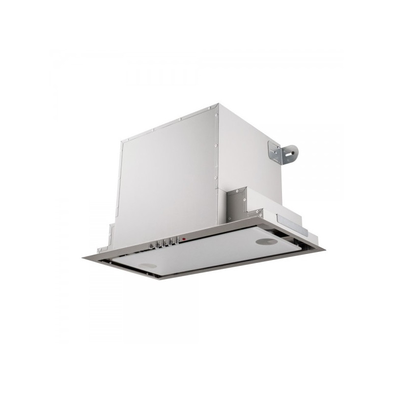 Вытяжка Akpo Neva Glass Eco 60 WK-4 White/Inox вид сбоку