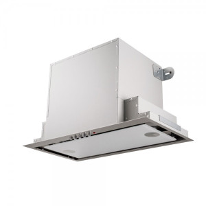 Вытяжка Akpo Neva Glass Eco 60 WK-4 White/Inox вид сбоку