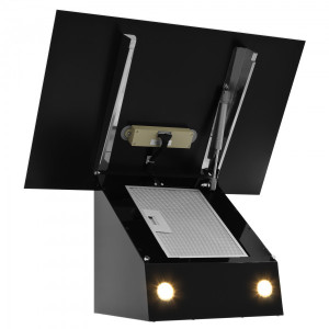 Вытяжка Akpo Smart 60 WK-11 Black в открытом состоянии