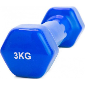 Гантель Bradex 3 кг синий (резина)