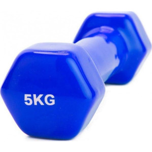 Гантель Bradex 5 кг синий (резина)
