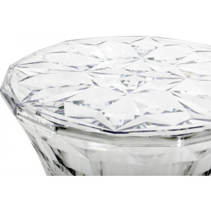 Стул Bradex Stone прозрачный сиденье