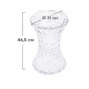 Стул Bradex Stone оранжевый схема