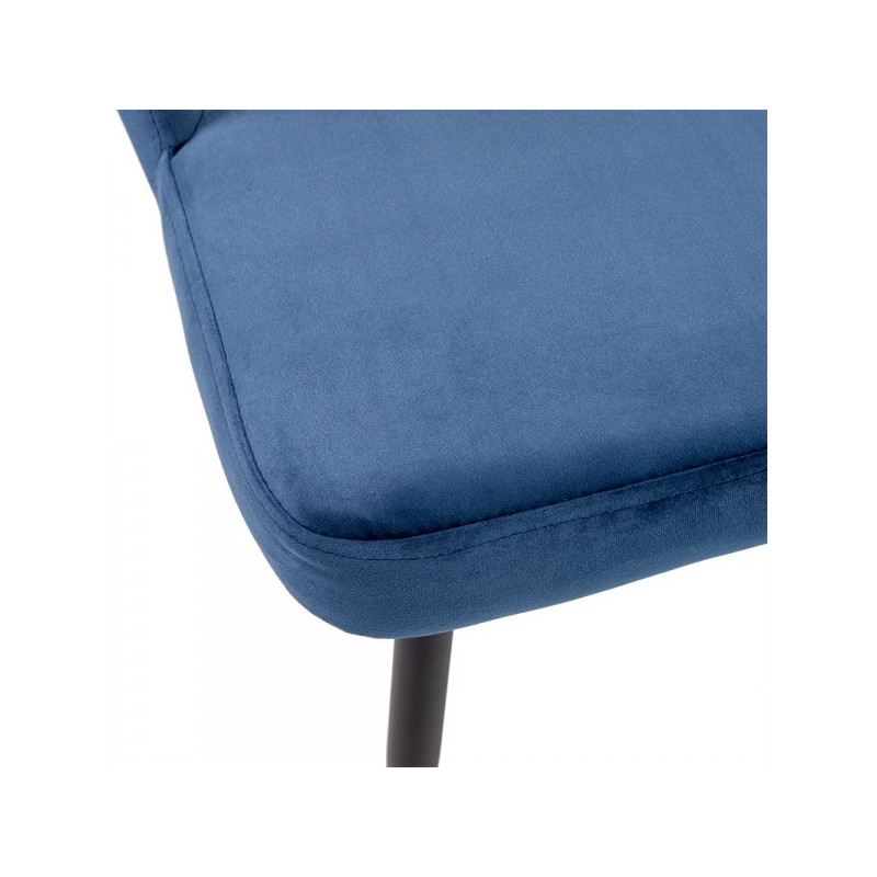 Стул Bradex Peki синий/горчичный/черный/золотой сиденье