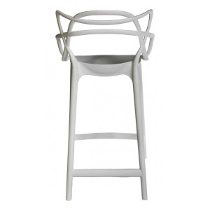 Стул полубарный Bradex Masters серый вид сзади