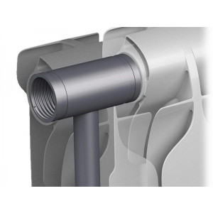 Радиатор биметаллический BiLUX Plus R500 (14 секций) вид внутри