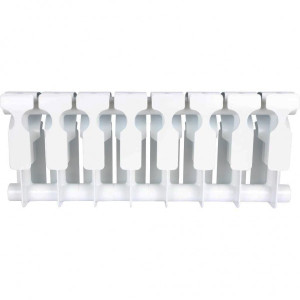 Радиатор биметаллический Rommer Plus BM 200 (8 секций) вид сзади