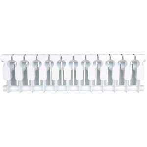 Радиатор биметаллический Rommer Plus BM 200 (12 секций) вид сзади