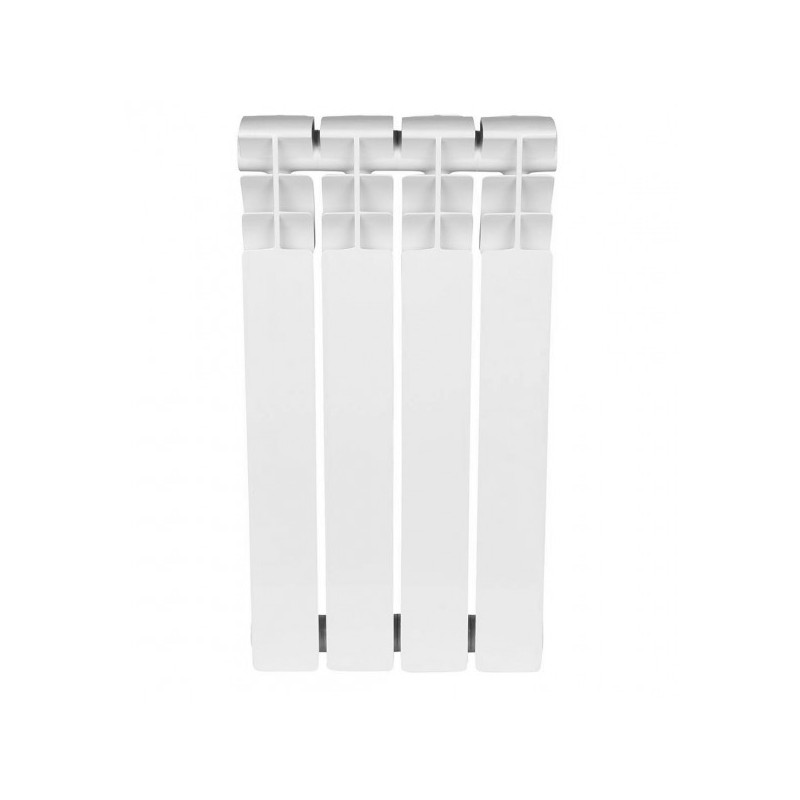 Радиатор биметаллический Rommer Optima BM 500 (4 секции) вид спереди