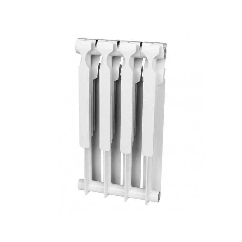 Радиатор биметаллический Rommer Optima BM 500 (4 секции) вид сзади