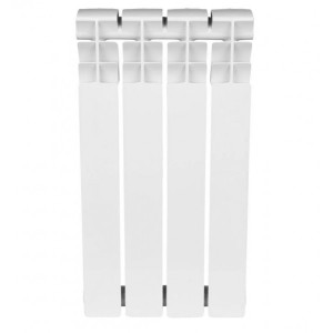 Радиатор биметаллический Rommer Optima BM 500 (4 секции) вид спереди