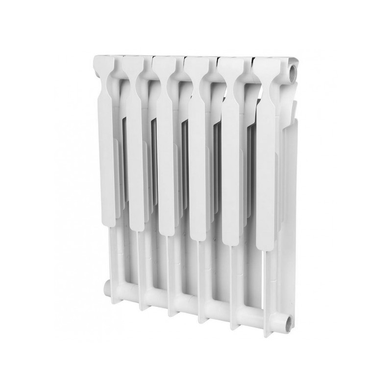 Радиатор биметаллический Rommer Optima BM 500 (6 секций) вид сзади