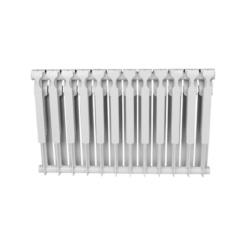 Радиатор биметаллический Rommer Optima BM 500 (12 секций) вид сзади