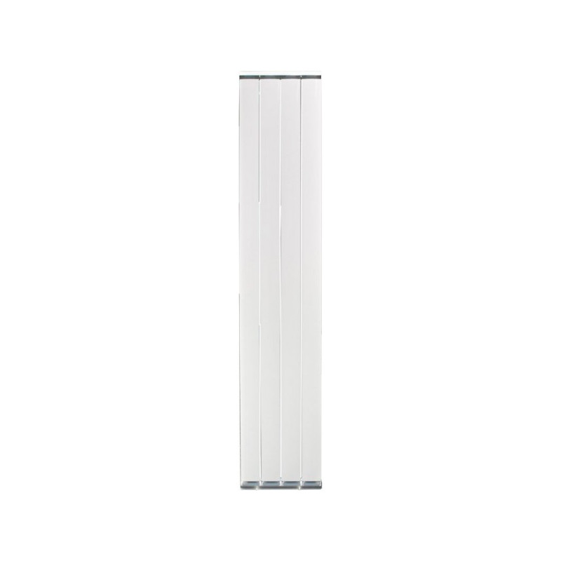 Радиатор алюминиевый Silver S 1800 белый глянец (4 секции, нижнее подключение)