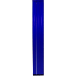 Радиатор алюминиевый Silver S 1800 синий мат (3 секции, боковое подключение)