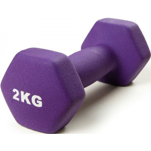 Гантель Atlas Sport 2 кг фиолетовая