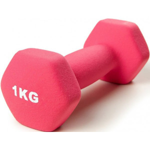 Гантель Atlas Sport 1 кг розовый