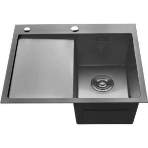 Кухонная мойка Roxen Vespa 60RB графит