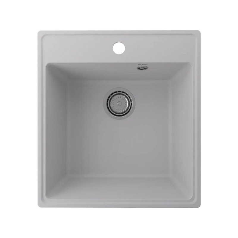 Кухонная мойка Ulgran Quartz Forte 460-04 платина