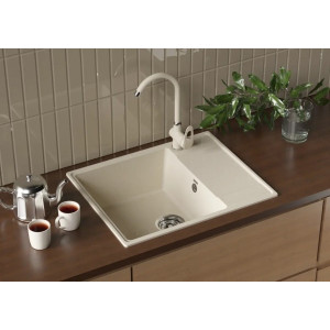Кухонная мойка Ulgran Quartz Prima 605-02 лен