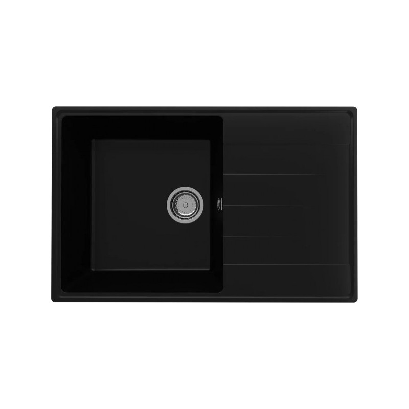 Кухонная мойка Ulgran Quartz Prima 780-07 уголь