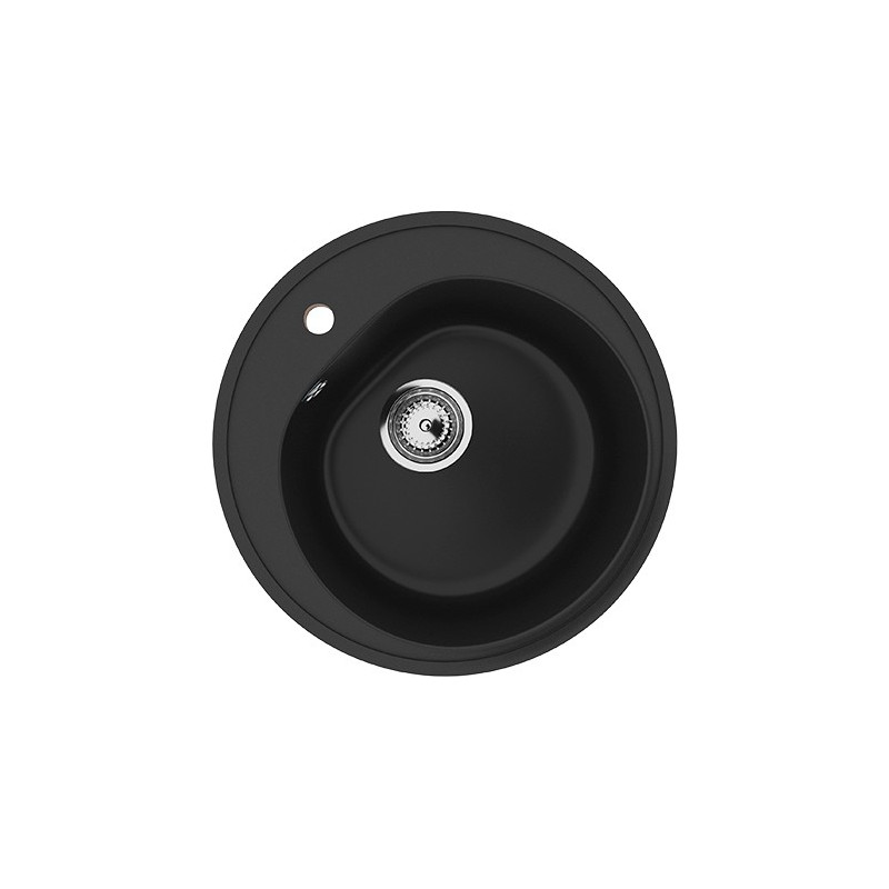 Кухонная мойка Ulgran U 101 344 ультра-черный