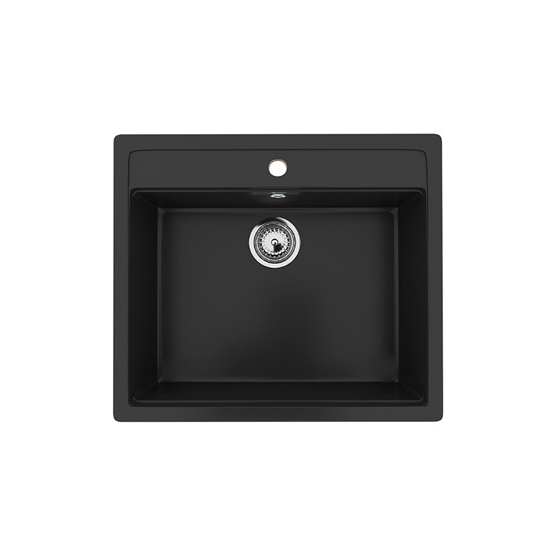 Кухонная мойка Ulgran U 104 344 ультра-черный