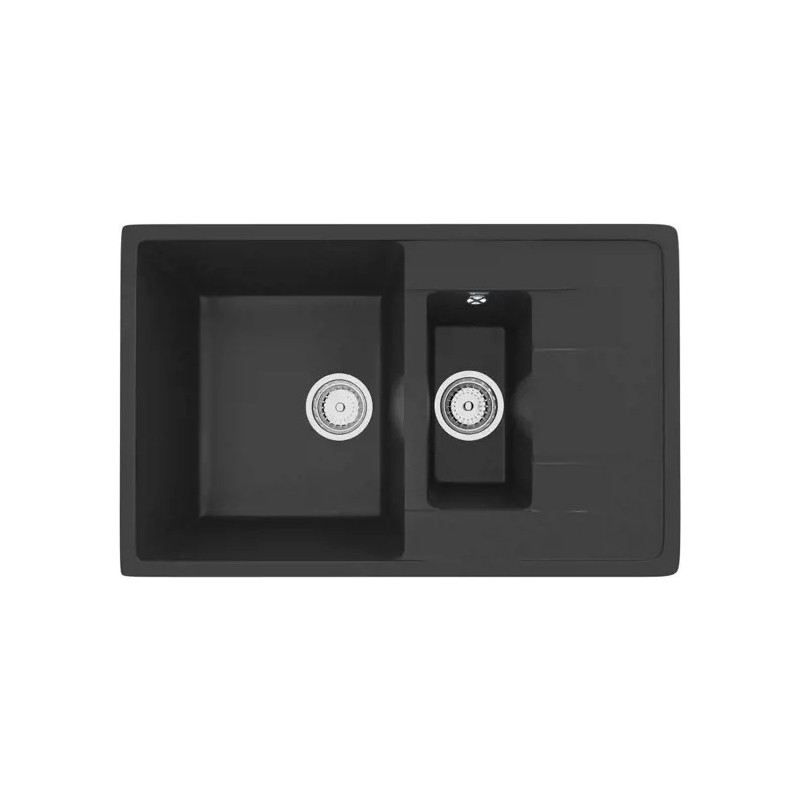 Кухонная мойка Ulgran U 205 344 ультра-черный