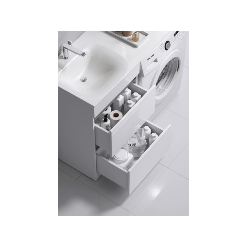 Тумба под стиральную машину Aqwella Forma 115 FOR01052 L ящики