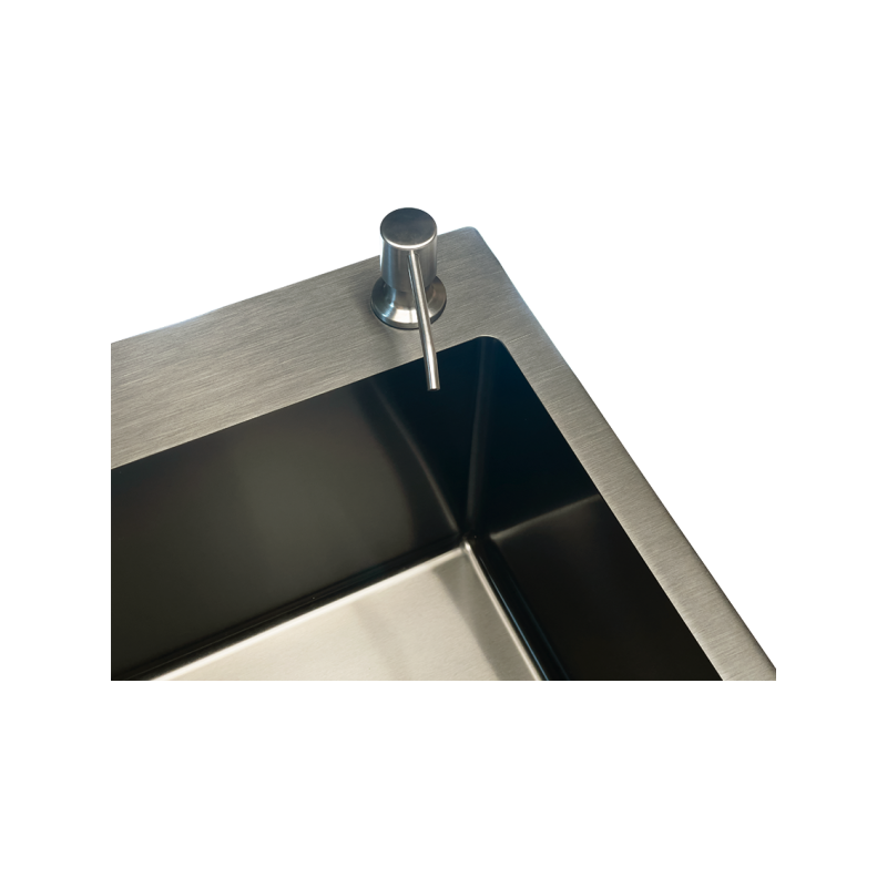 Кухонная мойка Stellar Evier E6050S сатин дозатор