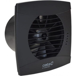 Вытяжной вентилятор CATA UC-10 Timer Hygro Black